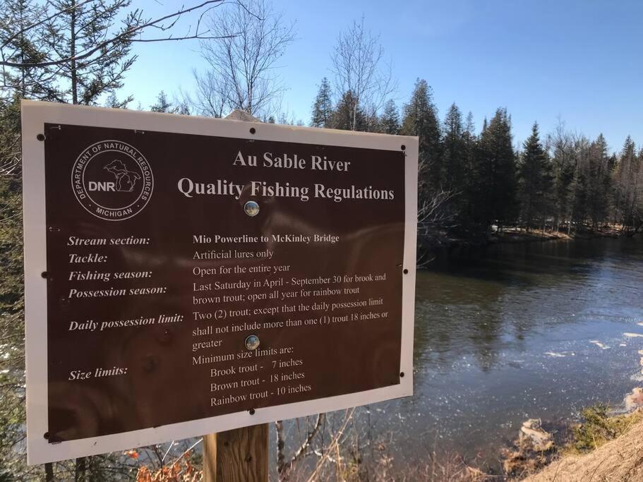 O Me, O Mio Cabin Near The Ausable River 外观 照片